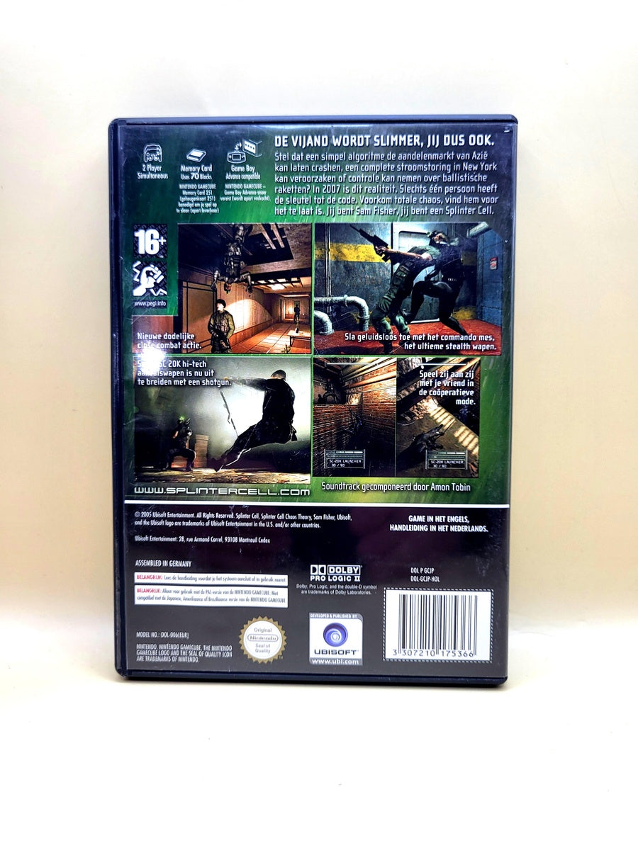 Tom Clancy's Splinter Cell Chaos Theory - Nintendo GameCube