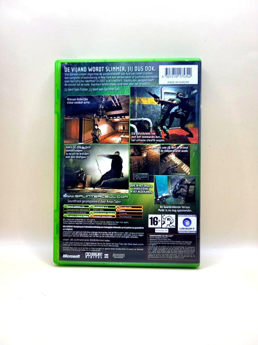 Tom Clancy's Splinter Cell Chaos Theory - Xbox Original