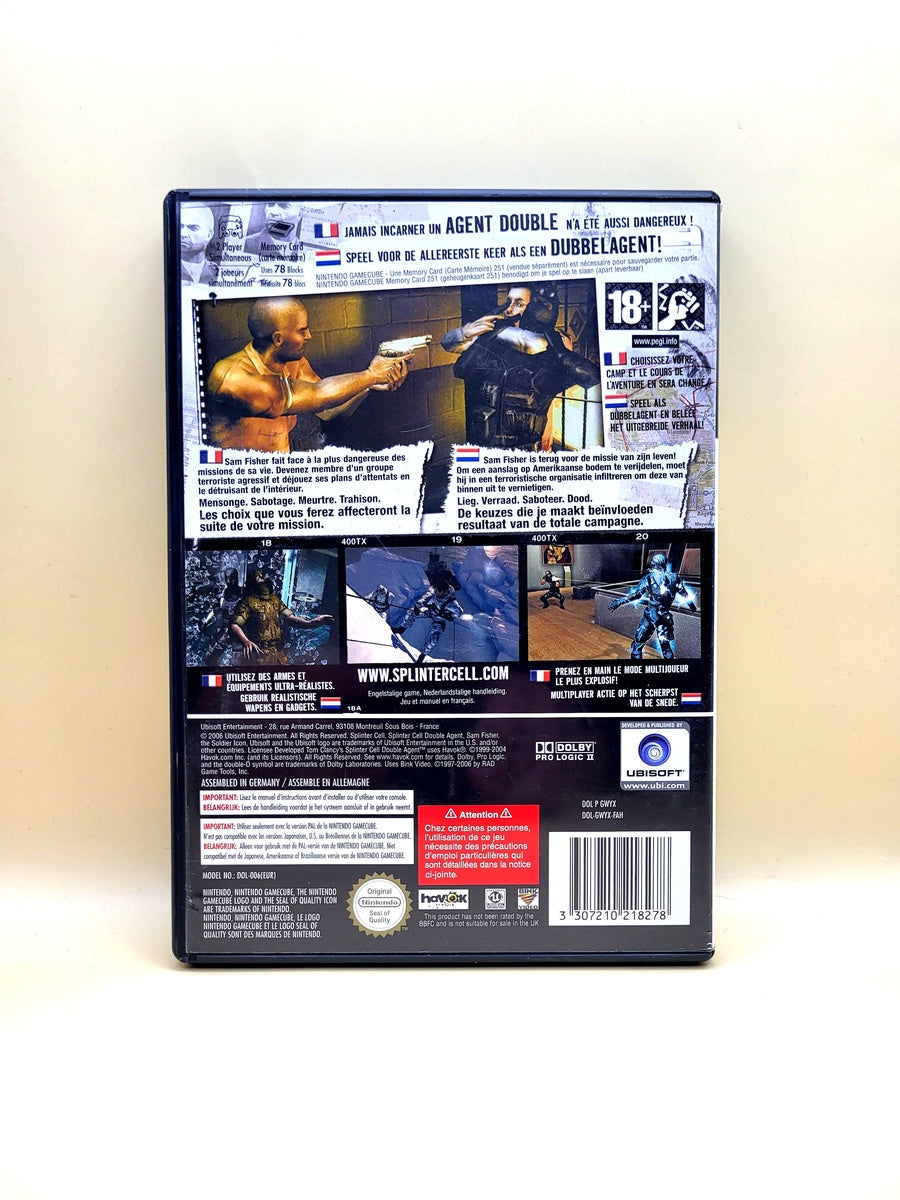 Tom Clancy's Splinter Cell Double Agent - Nintendo GameCube