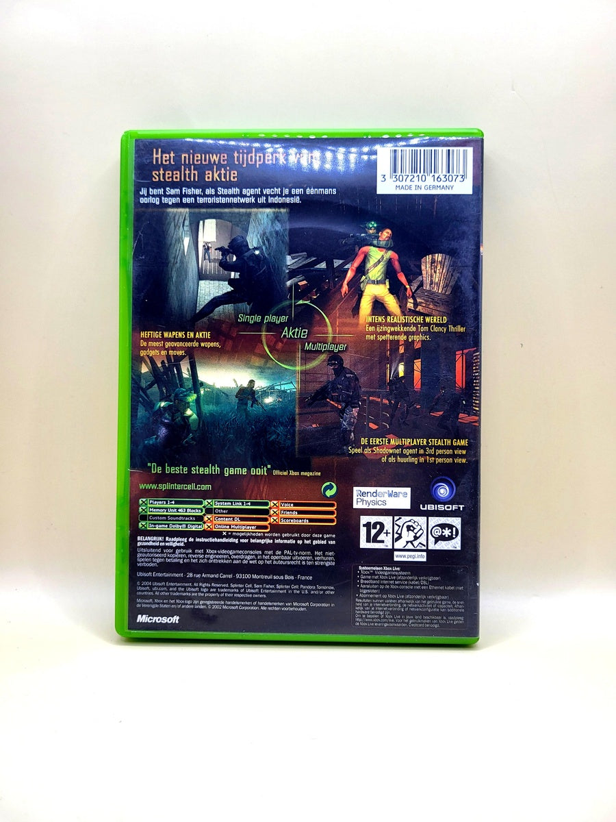 Tom Clancy's Splinter Cell Pandora Tomorrow - Xbox Original