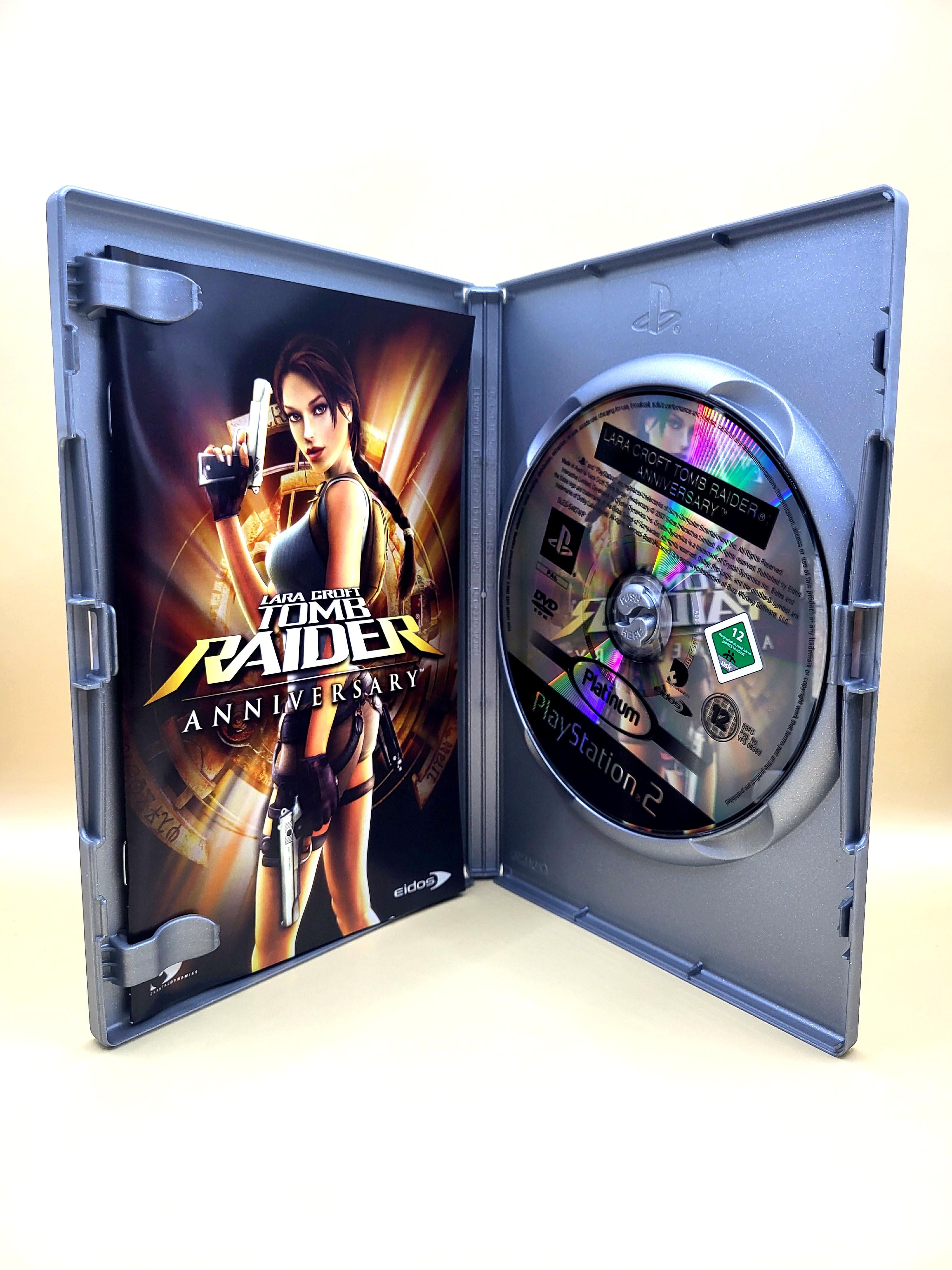 Tomb Raider AnniversaryPlatinum PlayStation 2 PS2 Open Doos