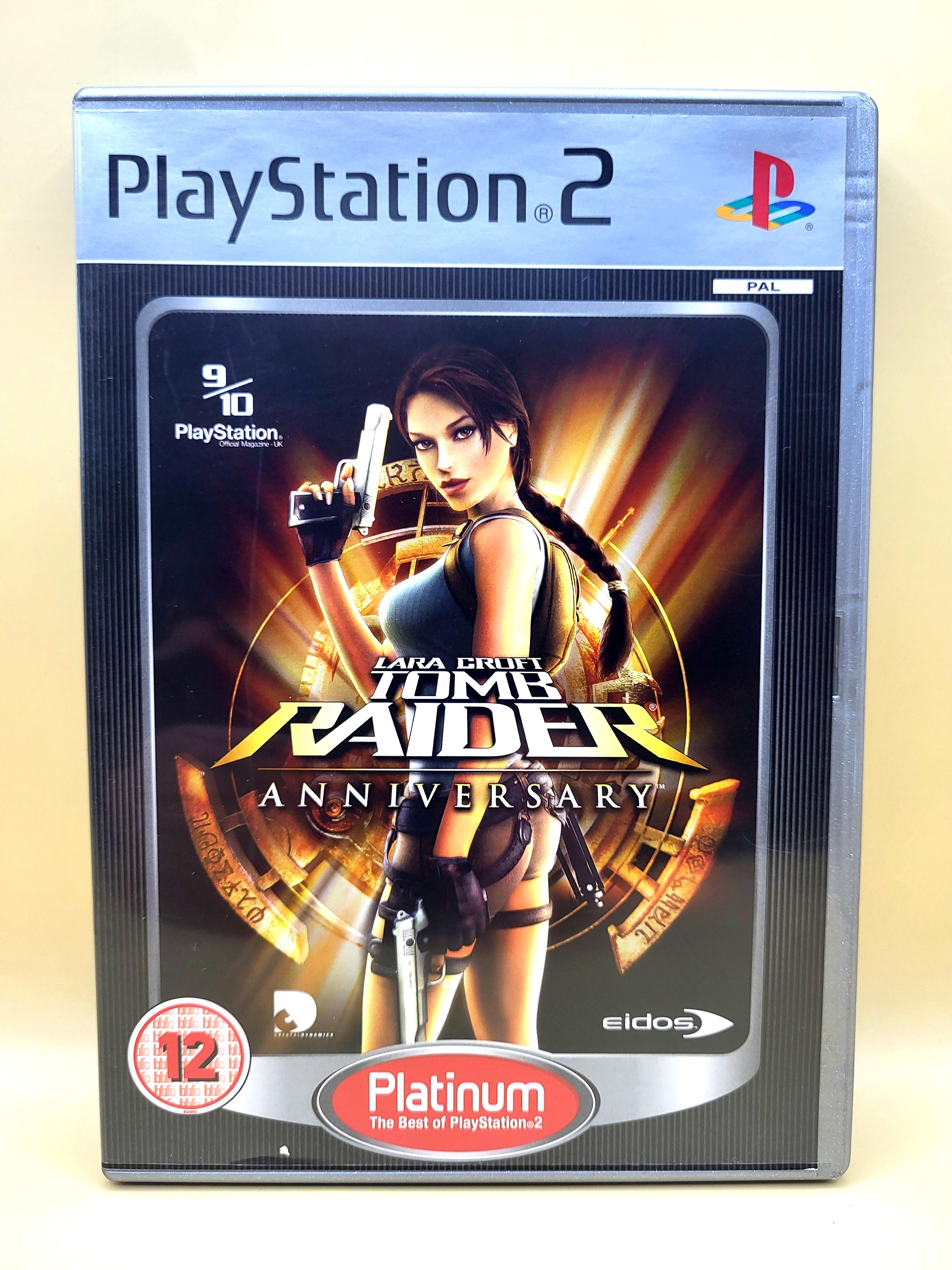 Tomb Raider AnniversaryPlatinum PlayStation 2 PS2 Voorkant