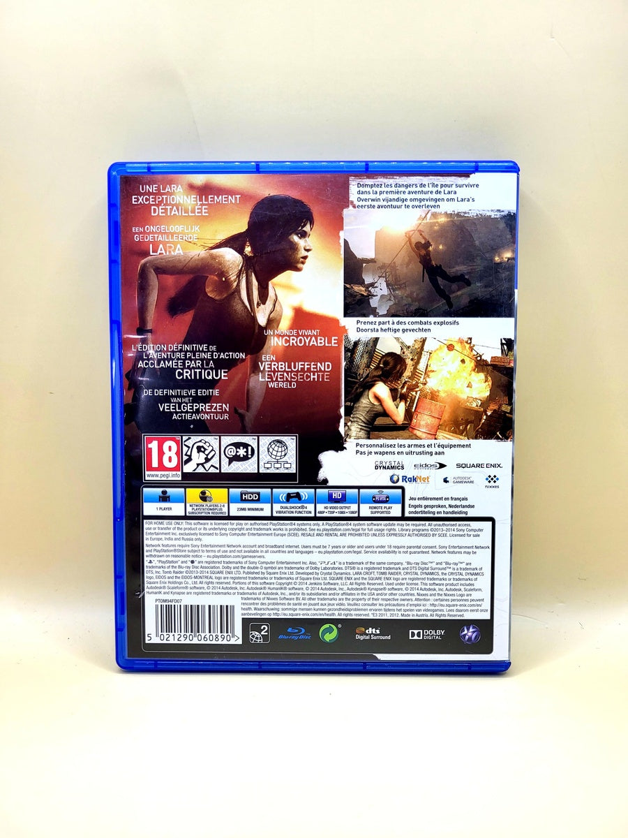 Tomb Raider Definitive Edition - PlayStation 4 - PS4