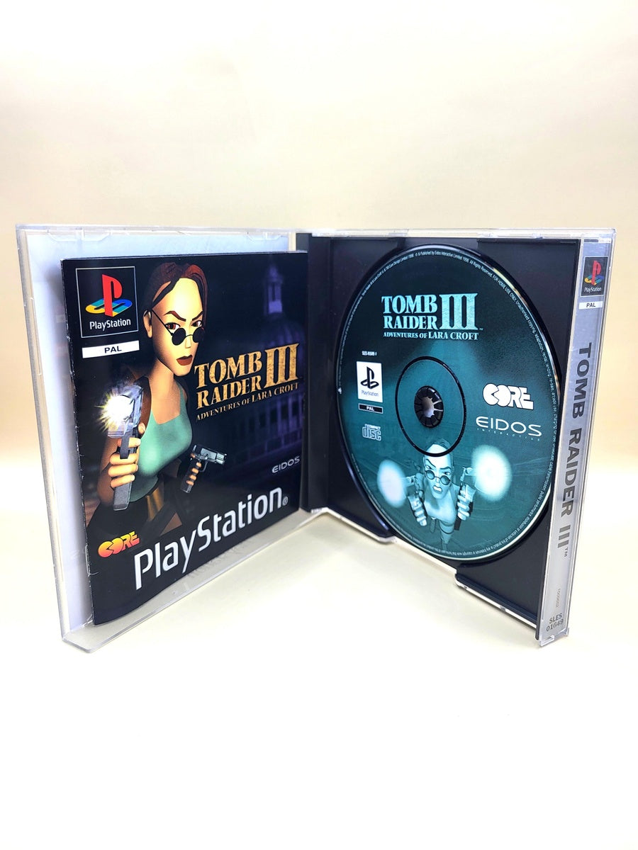 Tomb Raider III 3 (Platinum) - PlayStation 1 - PS1