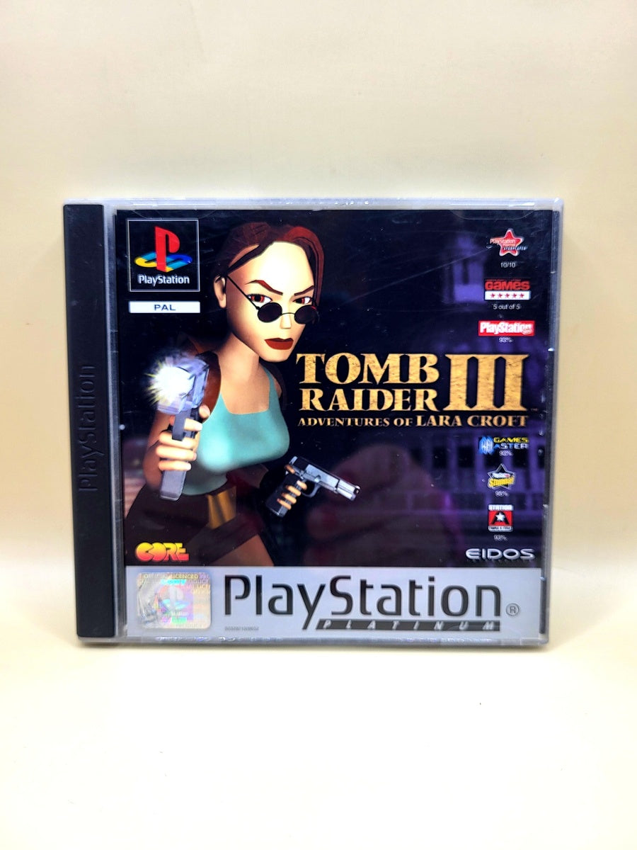 Tomb Raider III 3 (Platinum) - PlayStation 1 - PS1