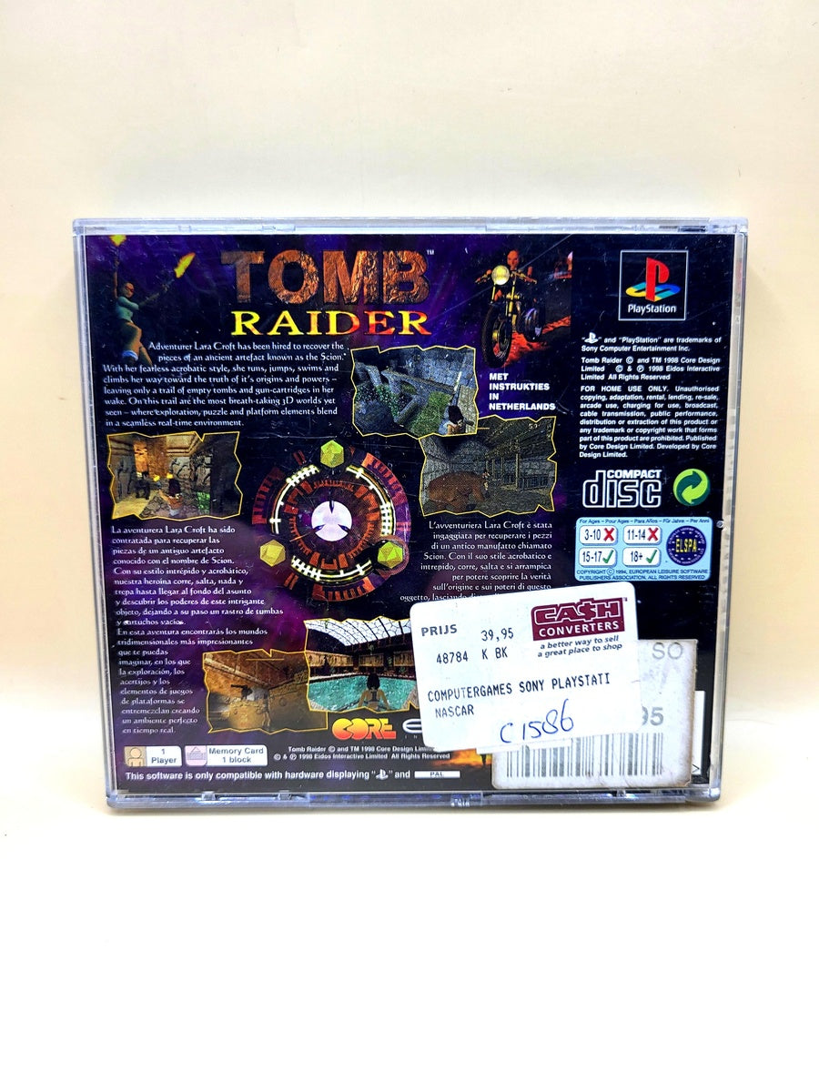 Tomb Raider (Platinum) (Goed) - PlayStation 1 - PS1