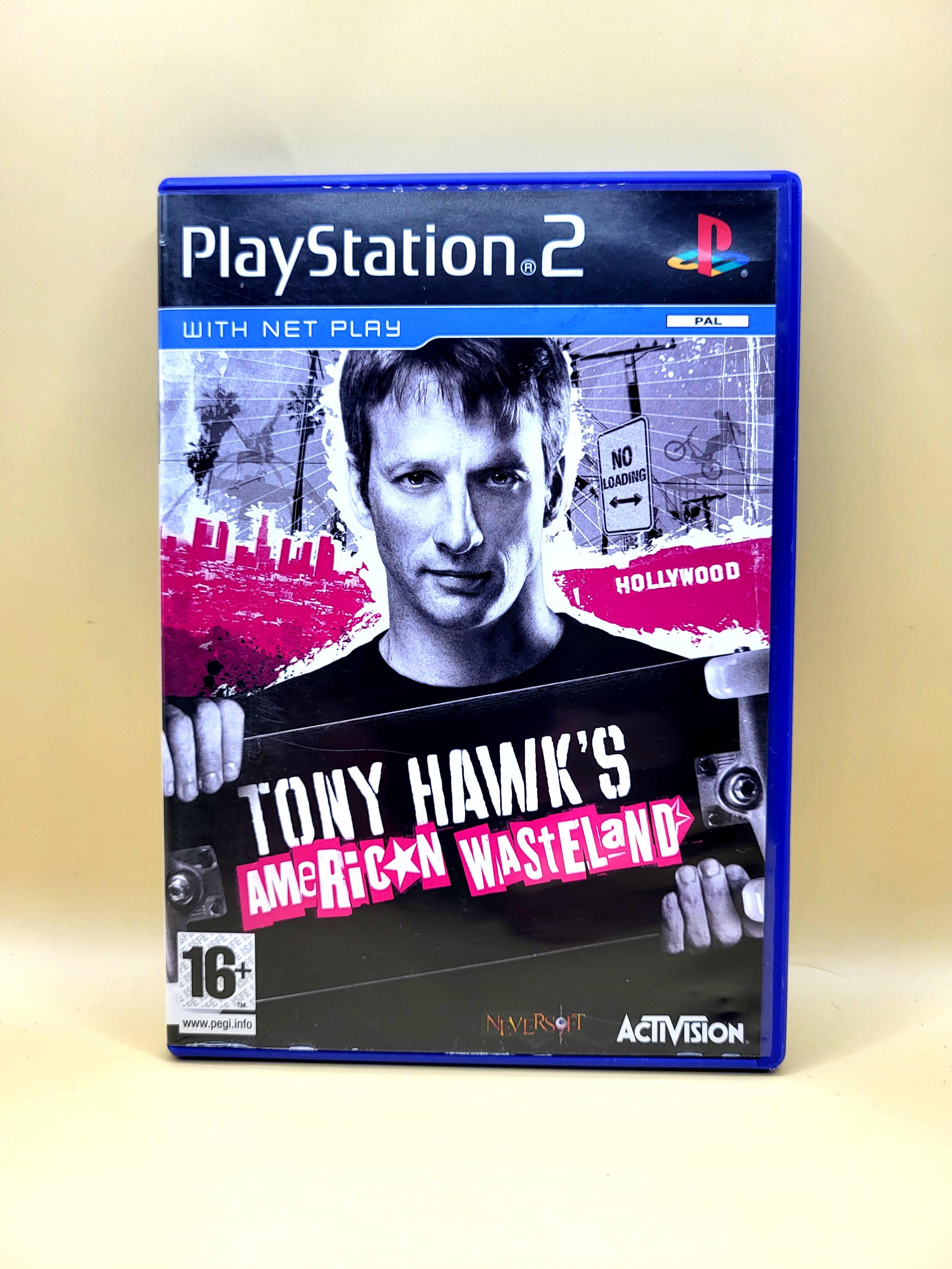 Tony Hawk's American Wasteland PlayStation 2 PS2 Voorkant