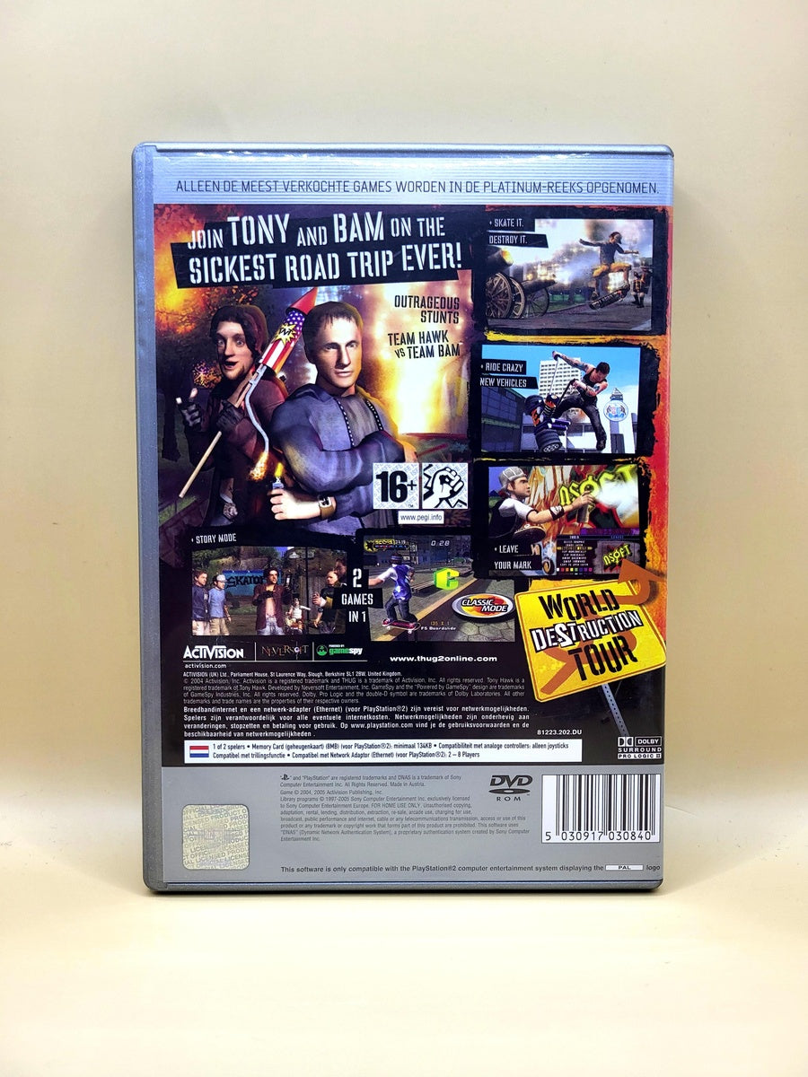 Tony Hawk's Underground 2 (Platinum) - PlayStation 2 - PS2