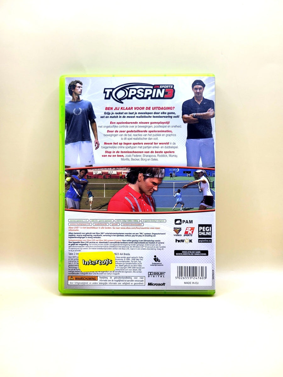 Top Spin 3 - Xbox 360