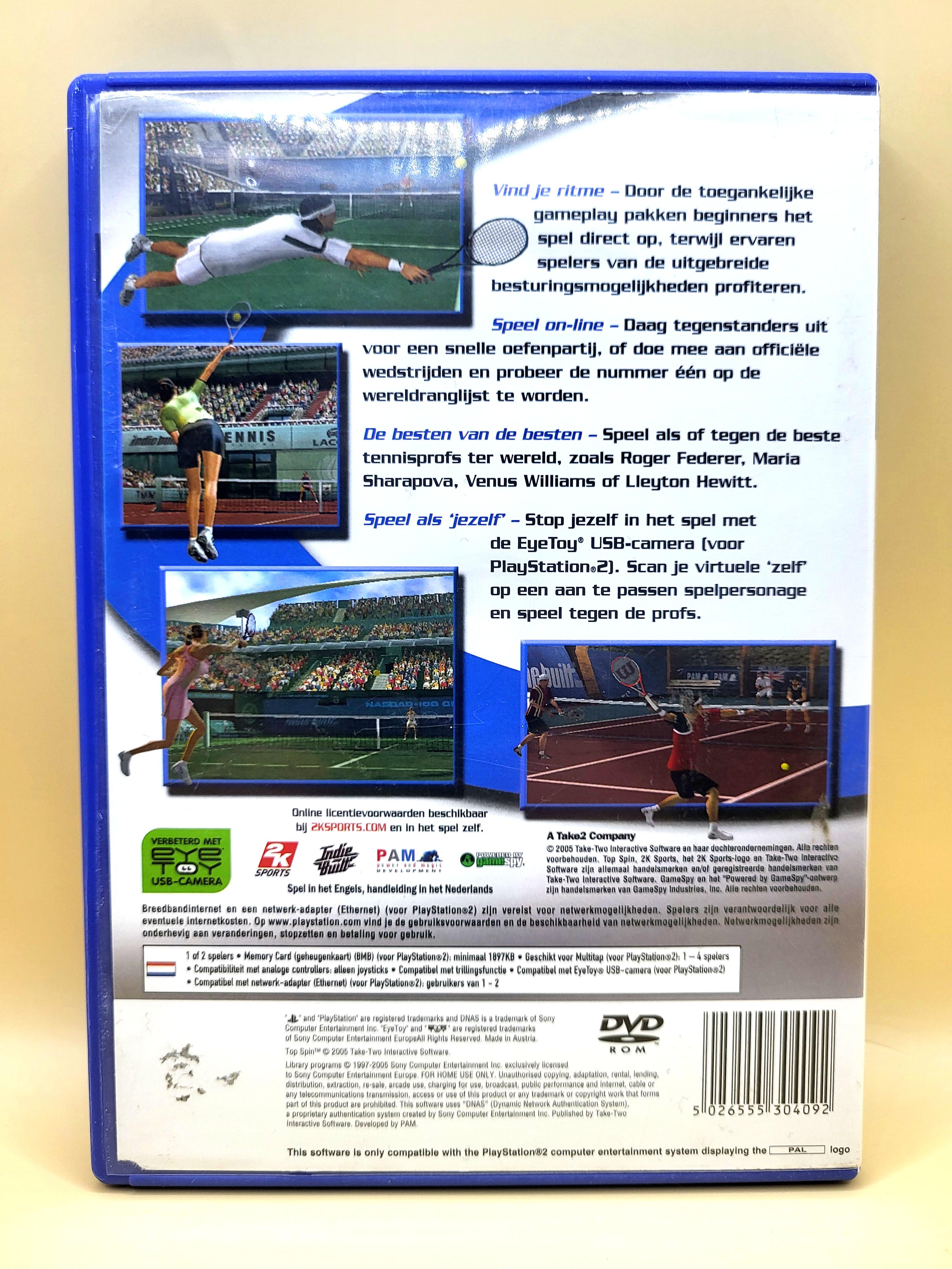 Top Spin - PlayStation 2 - PS2