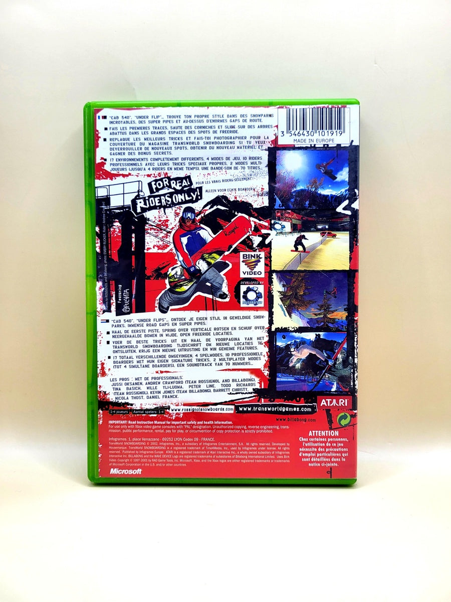 Transworld Snowboarding - Xbox Original