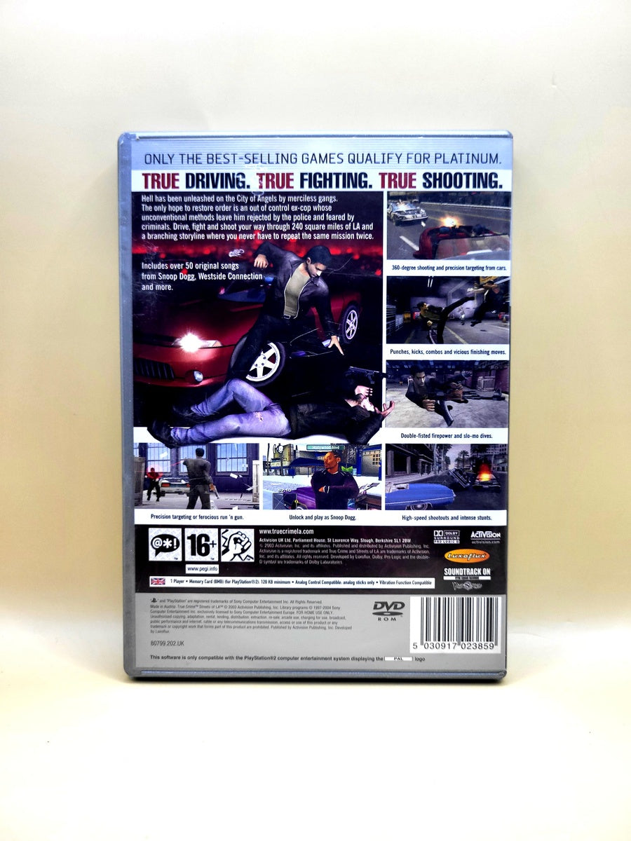 True Crime Streets of LA Platinum - PlayStation 2 - PS2