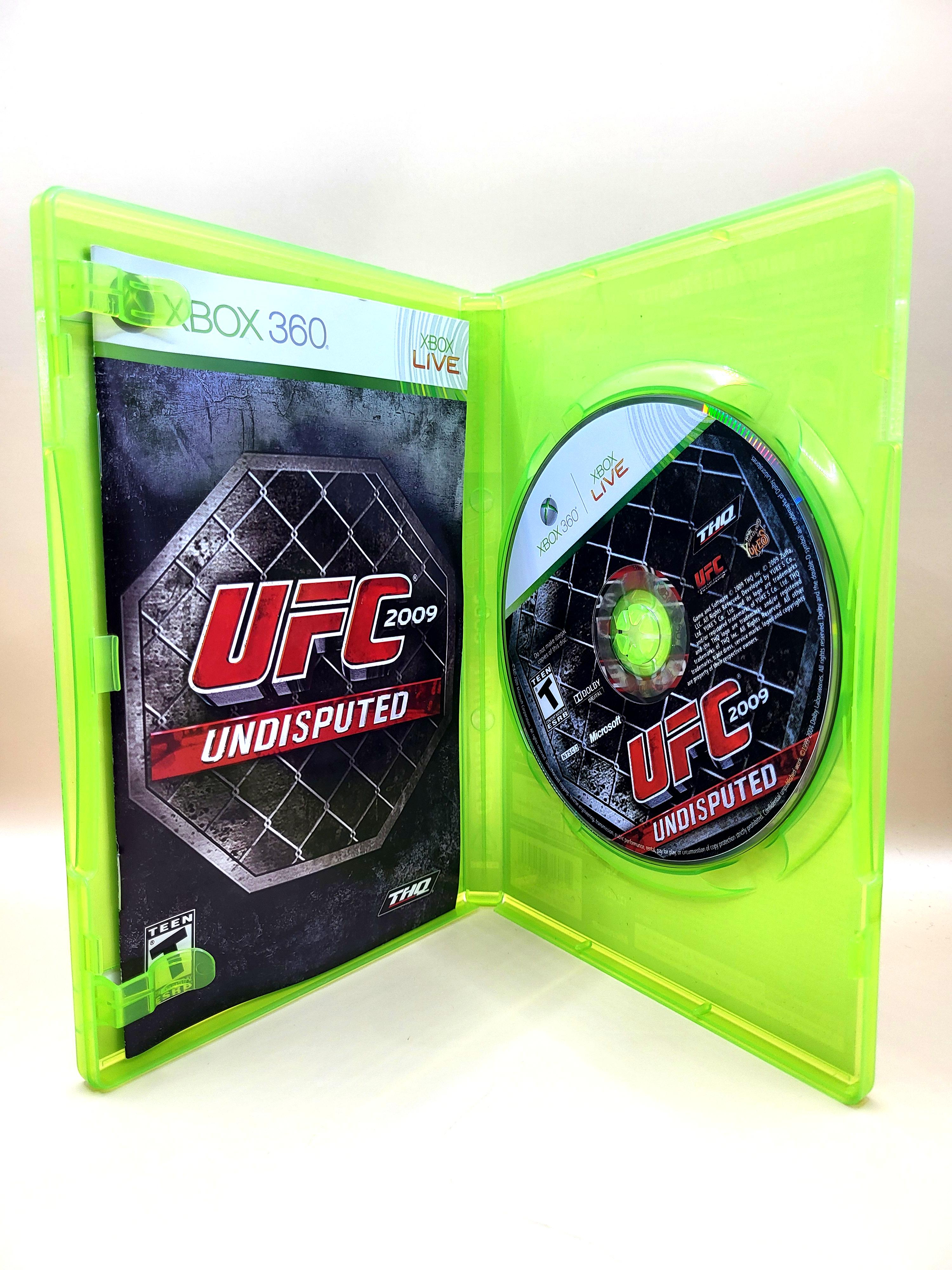 UFC Undisputed 2009 Xbox 360 Open Doos
