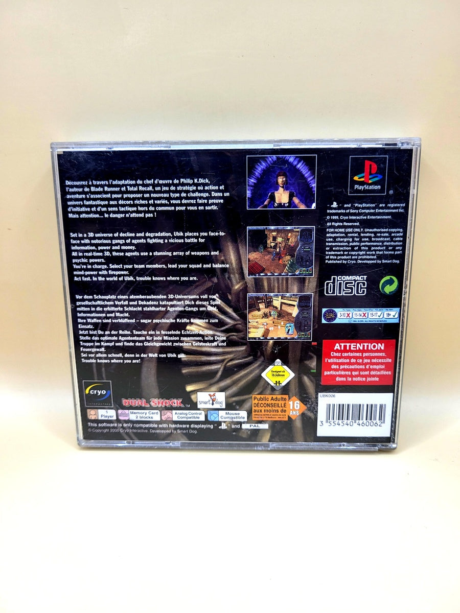 Ubik - PlayStation 1 - PS1
