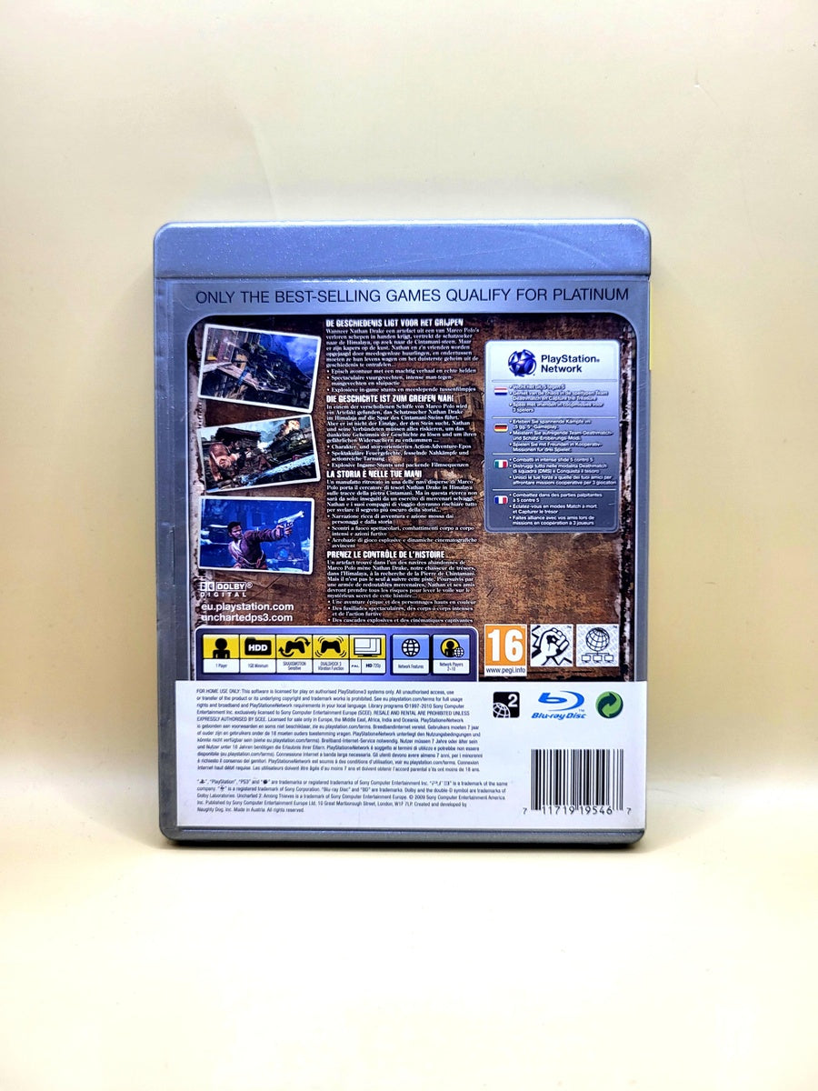 Uncharted 2 Among Thieves Platinum - PlayStation 3 - PS3