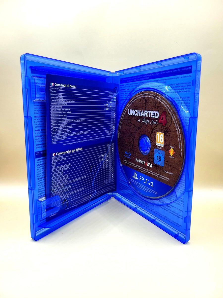 Uncharted 4 A Thief's End - PlayStation 4 - PS4