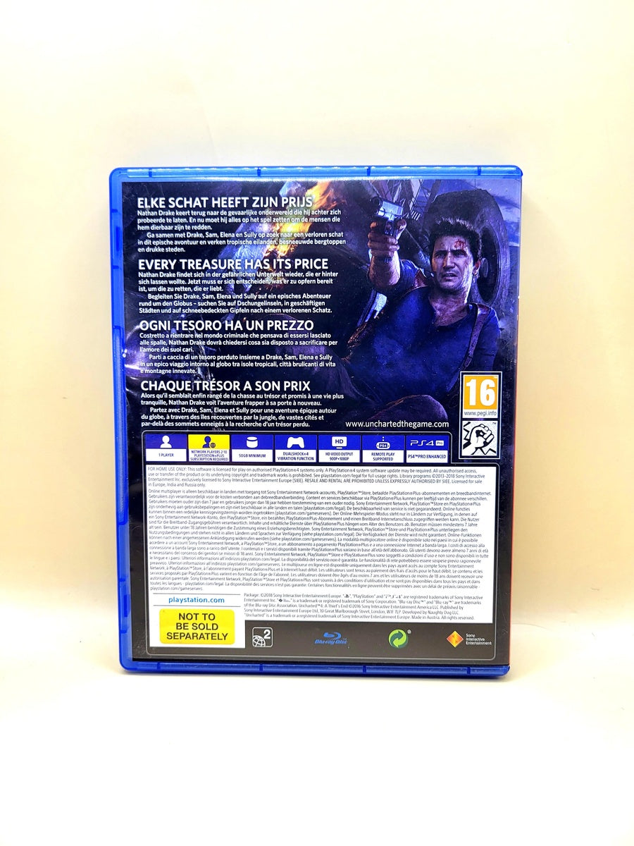 Uncharted 4 A Thief's End PlayStation Hits - PlayStation 4 - PS4