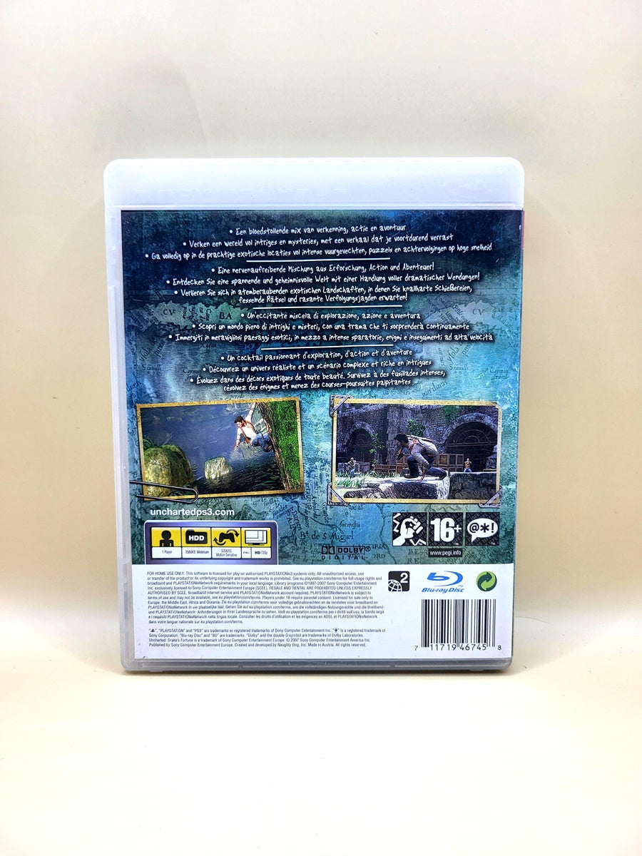 Uncharted Drake's Fortune - PlayStation 3 - PS3