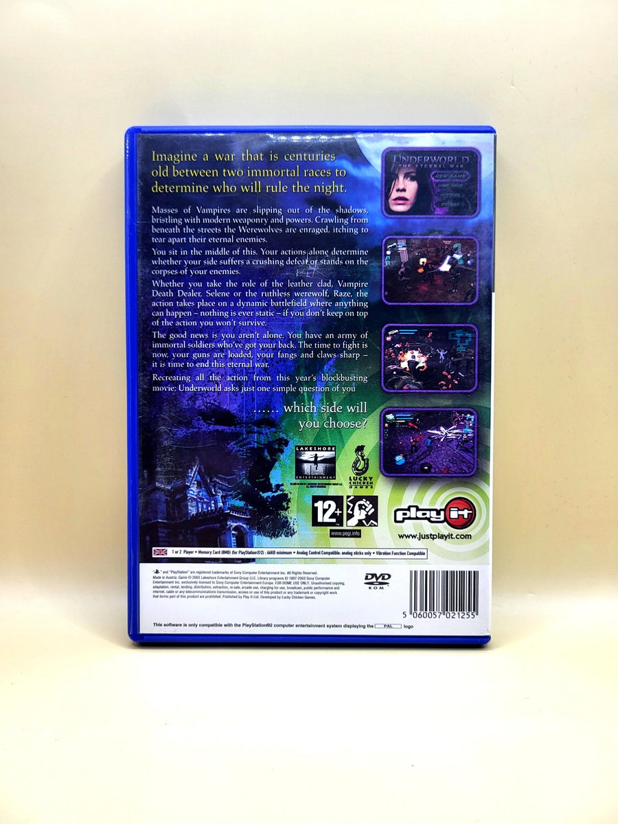 Underworld The Eternal War - PlayStation 2 - PS2