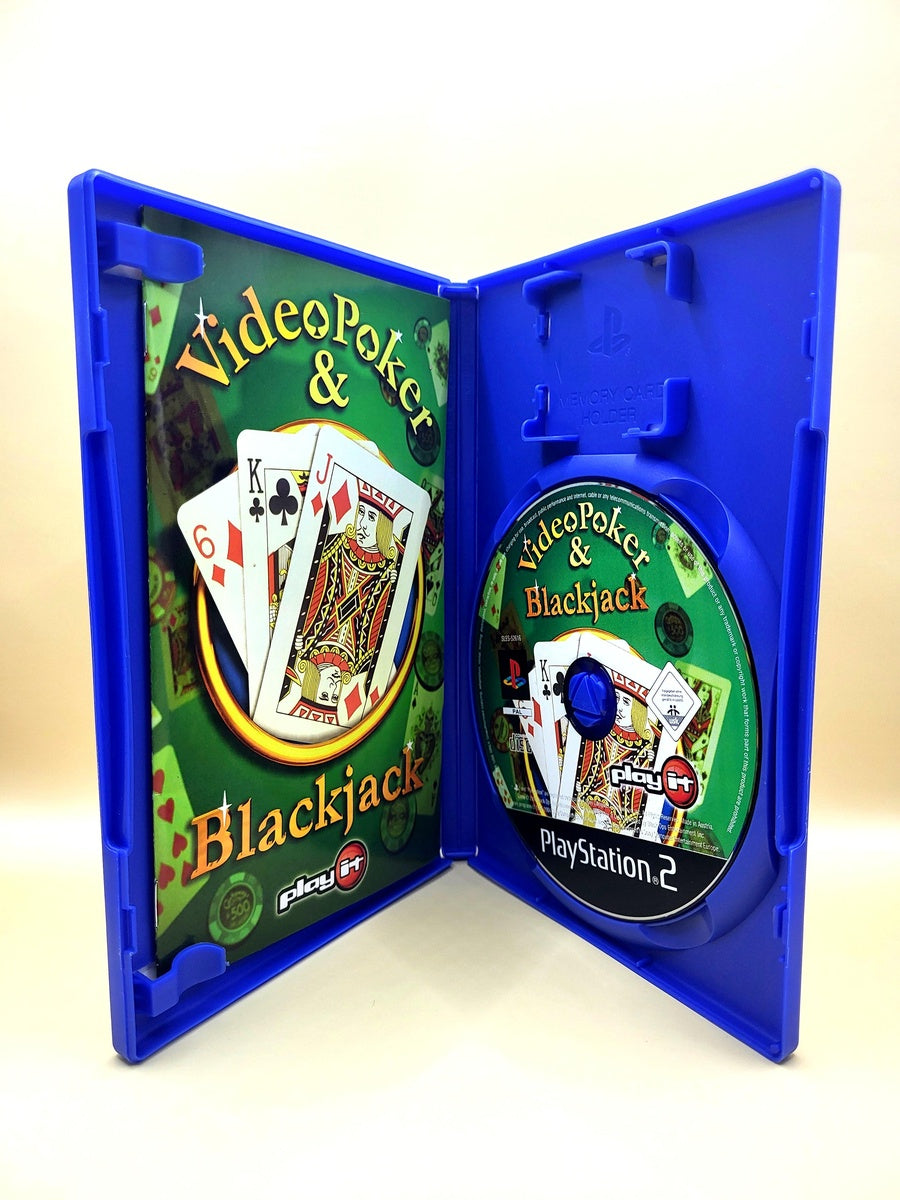 Video Poker and Blackjack - PlayStation 2 - PS2