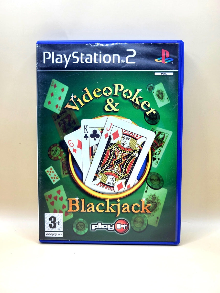 Video Poker and Blackjack - PlayStation 2 - PS2