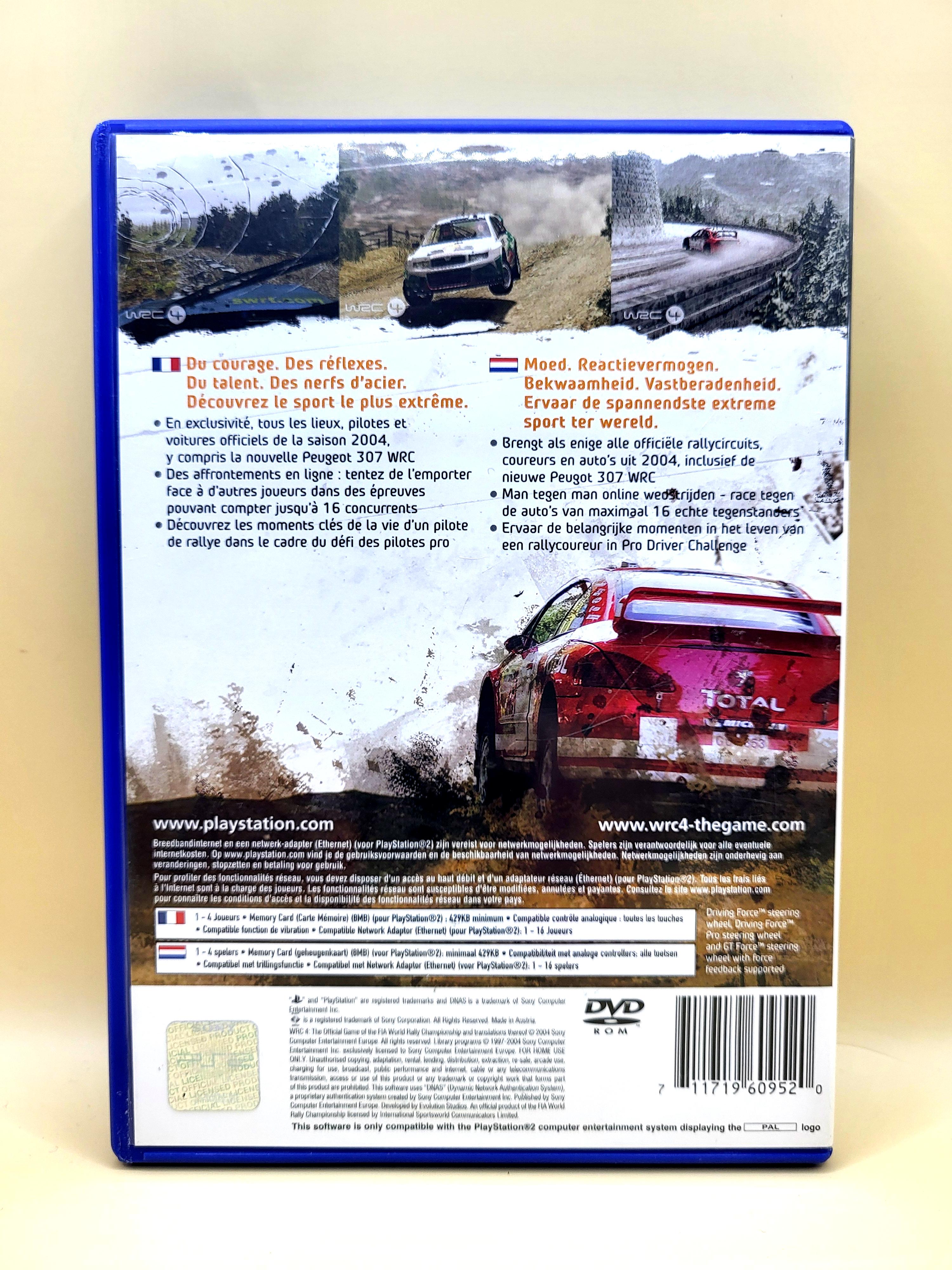WRC 4 - World Rally Championship - PlayStation 2 - PS2