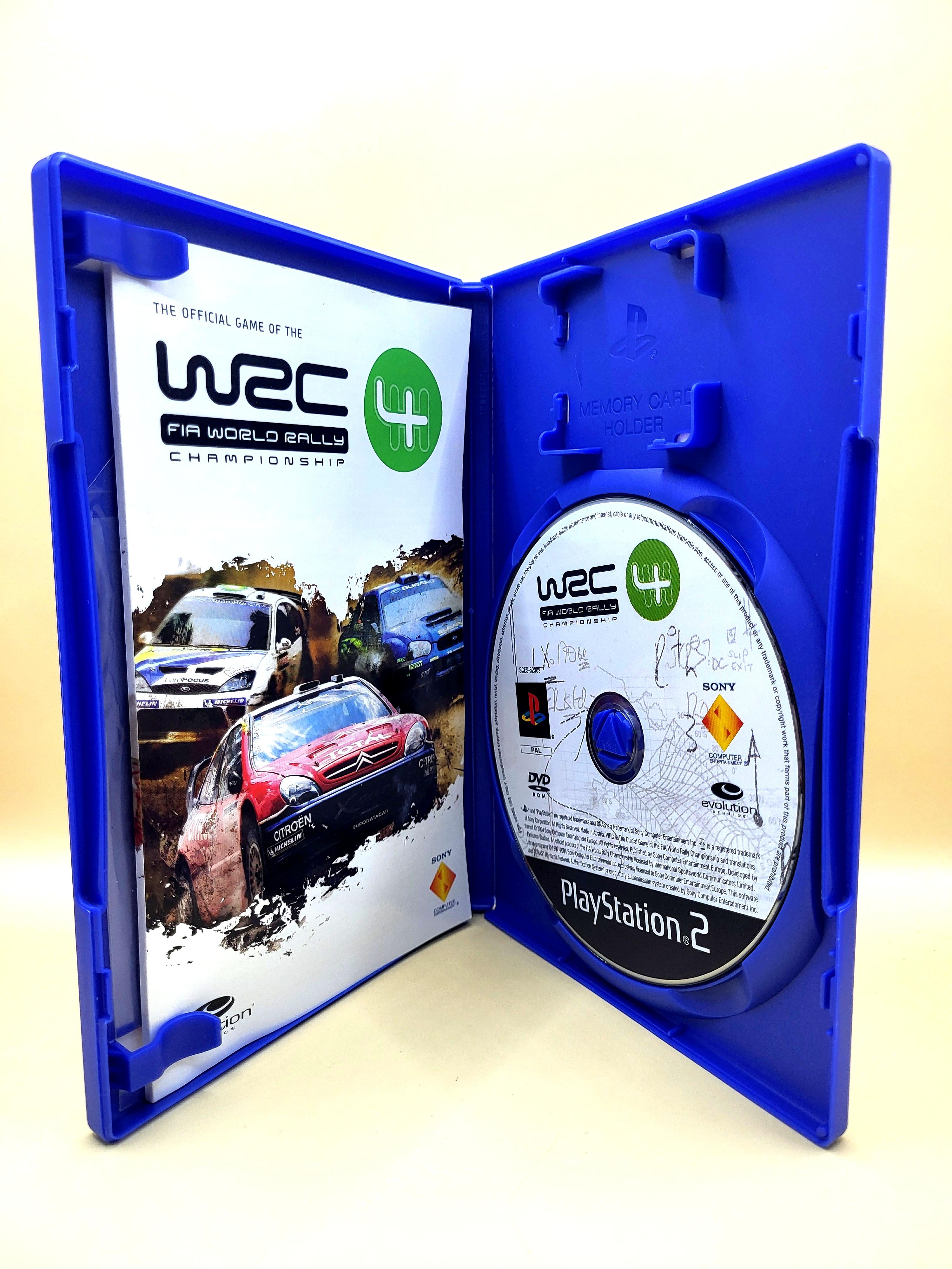 WRC 4 - World Rally Championship - PlayStation 2 - PS2