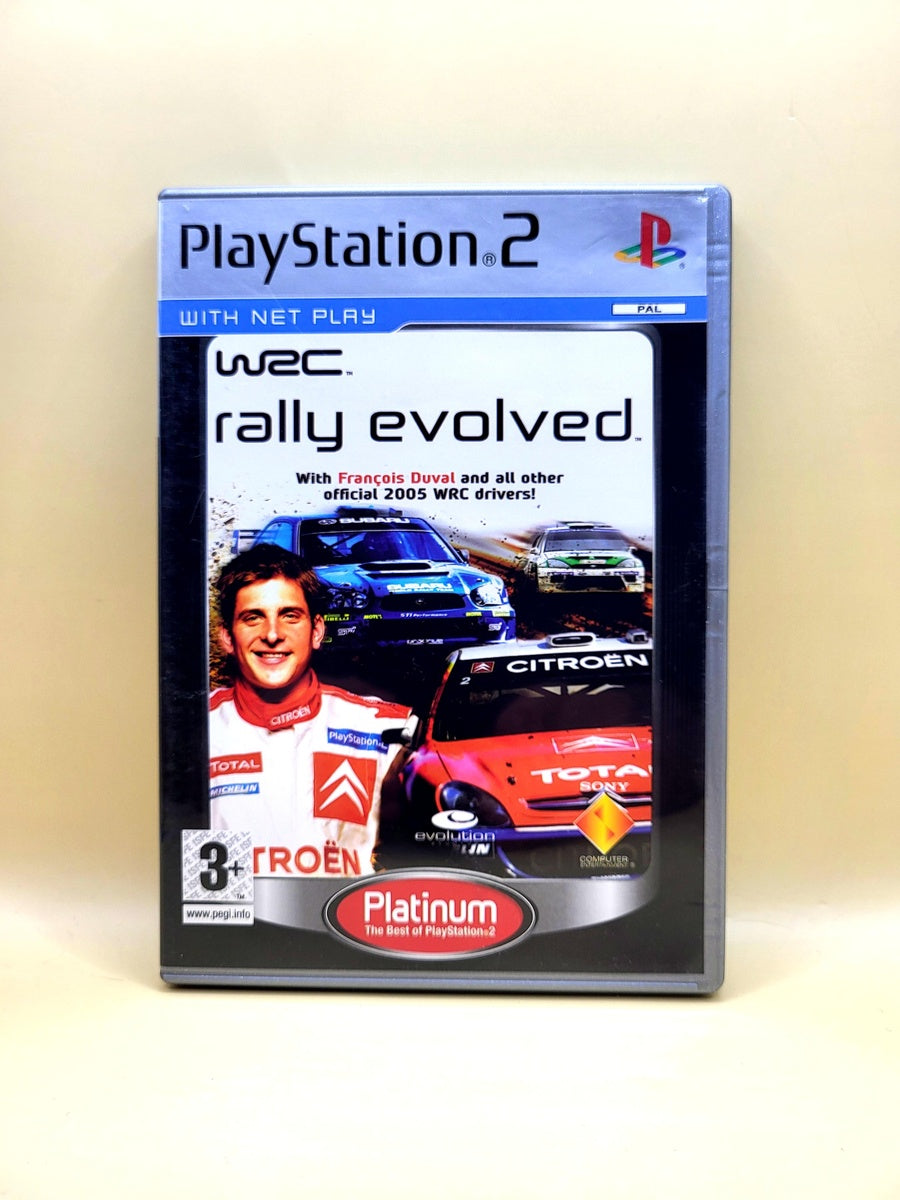 WRC Rally Evolved Platinum - PlayStation 2 - PS2