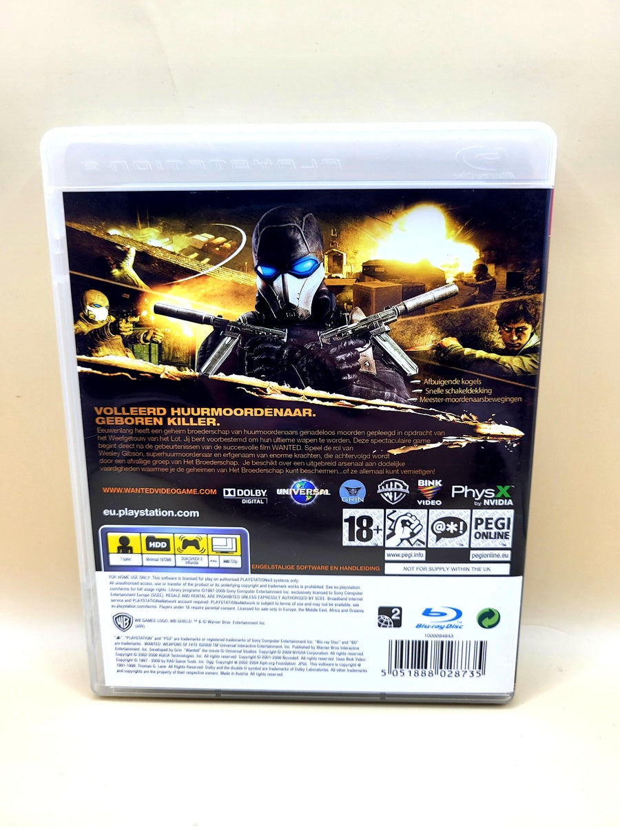 Wanted Weapons of Fate - PlayStation 3 - PS3