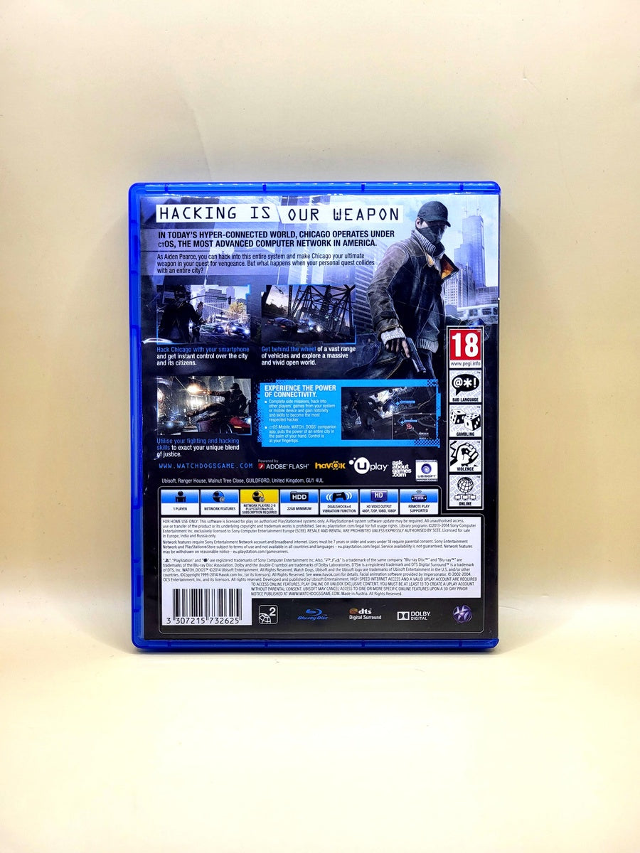 Watch Dogs - PlayStation 4 - PS4