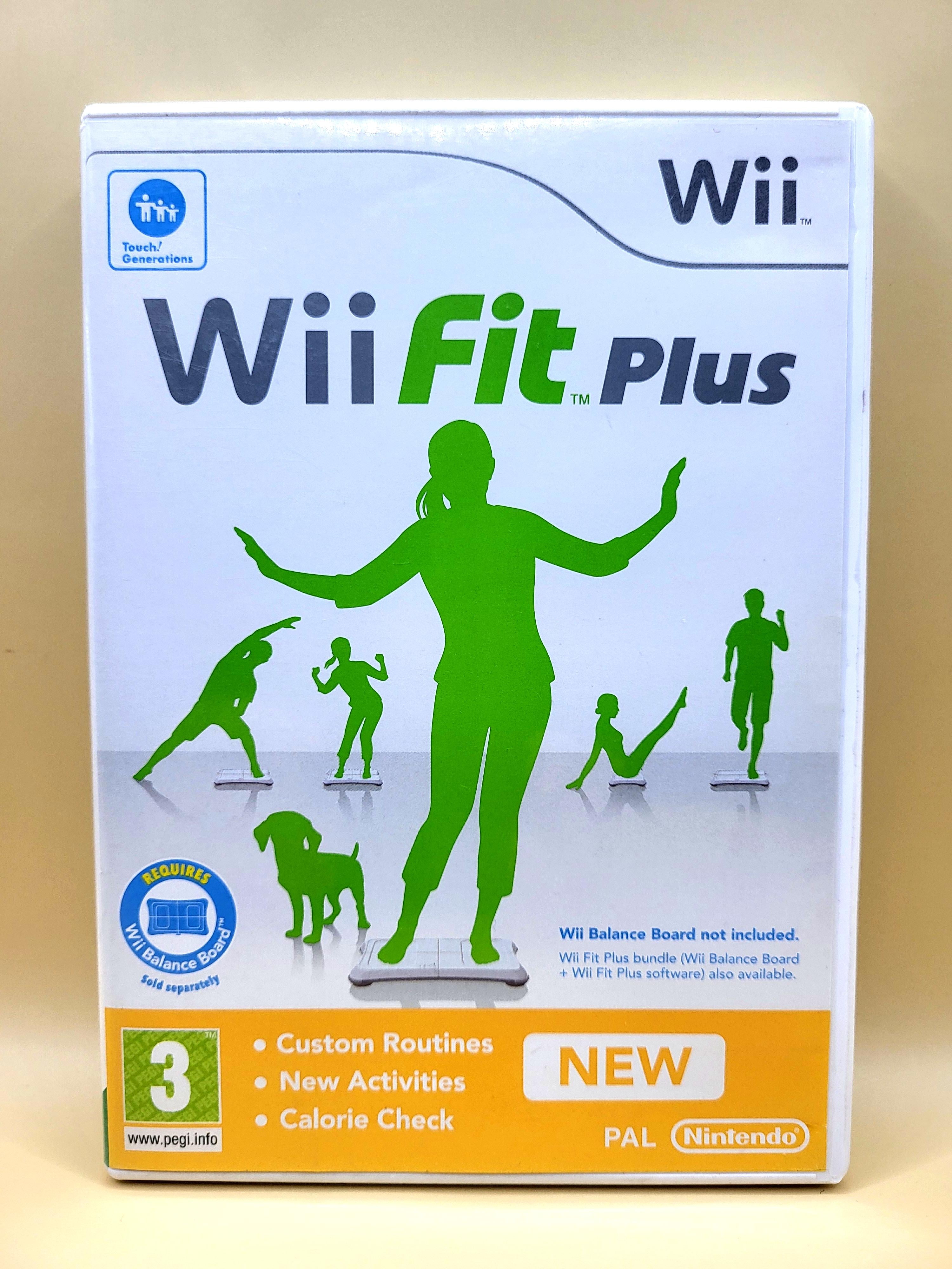 Wii Fit Plus Geen Boekje Nintendo Wii Voorkant