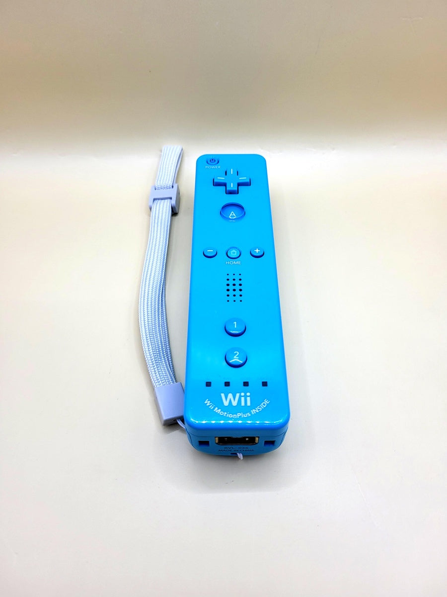 Wii Remote Motionplus Controller Blauw