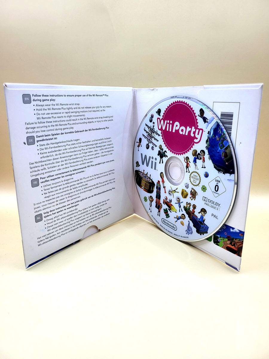 Wii Party Cardboard Sleeve - Nintendo Wii