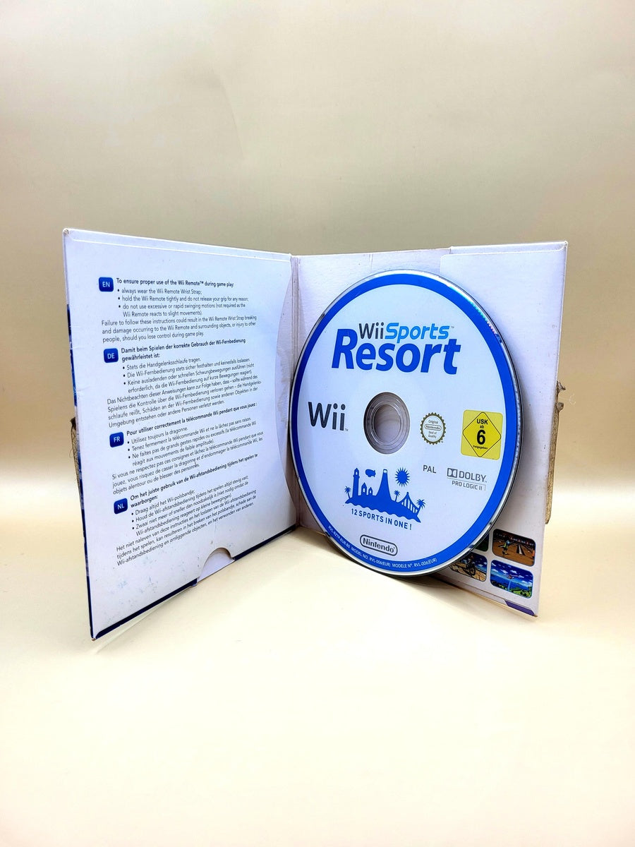 Wii Sports Resort Cardboard Sleeve - Nintendo Wii