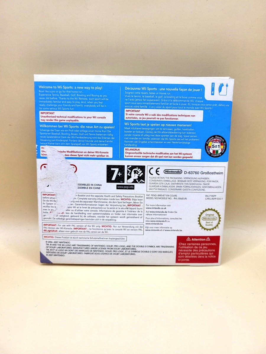 Wii Sports Cardboard Sleeve - Nintendo Wii