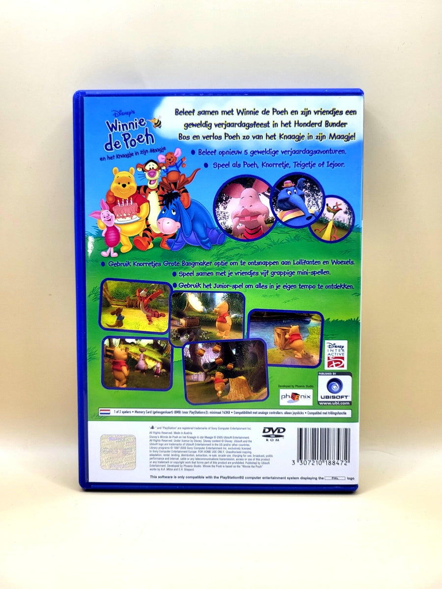 Winnie de Poeh en het Knaagje in zijn Maagje - PlayStation 2 - PS2