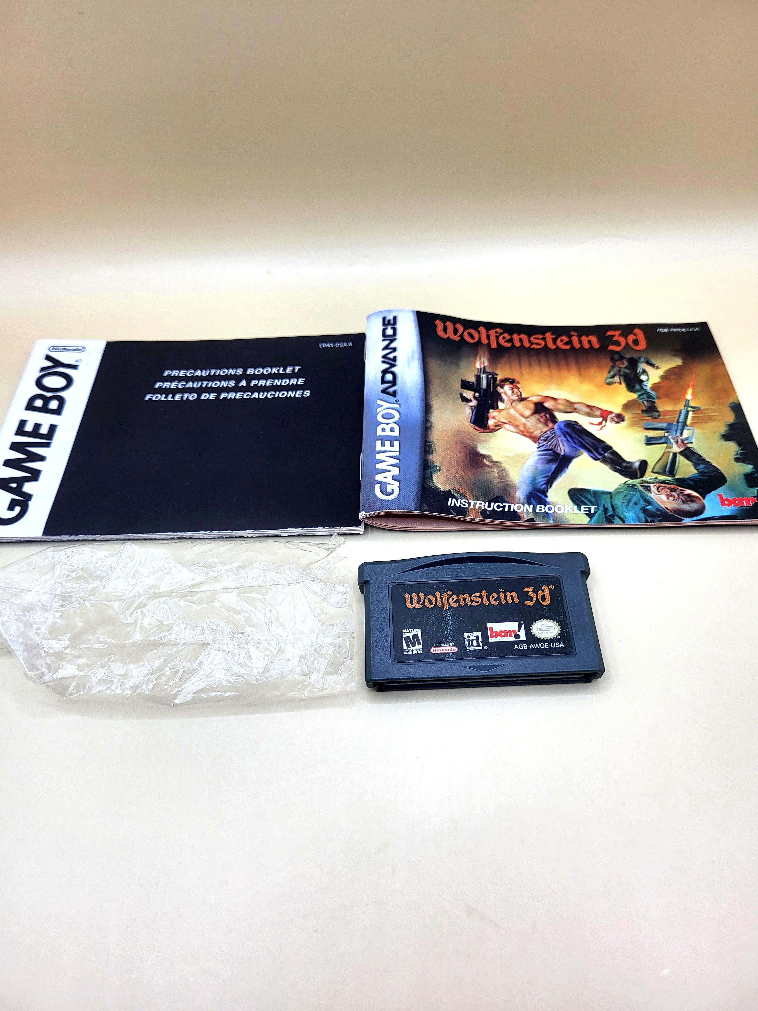 Wolfenstein 3d - Game Boy Advance - GBA