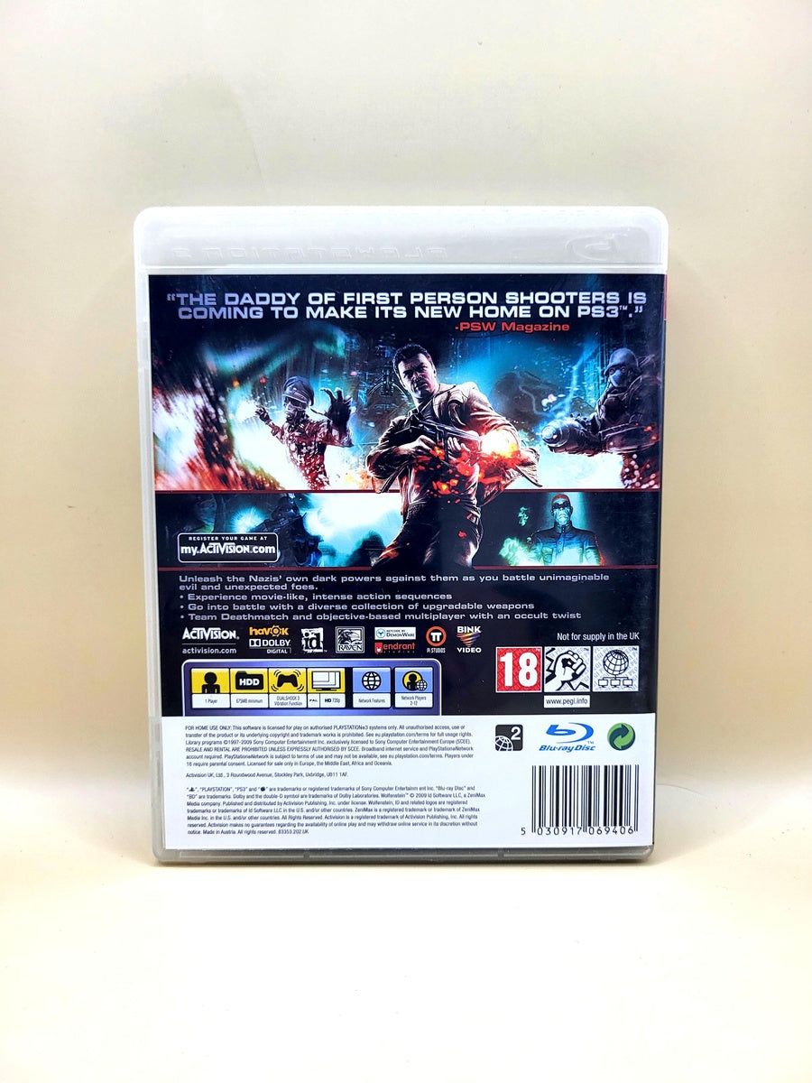 Wolfenstein - PlayStation 3 - PS3