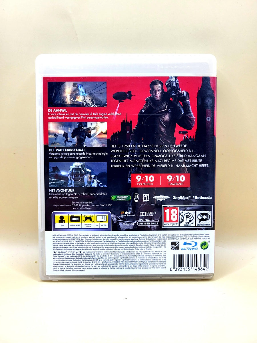 Wolfenstein The New Order - PlayStation 3 - PS3