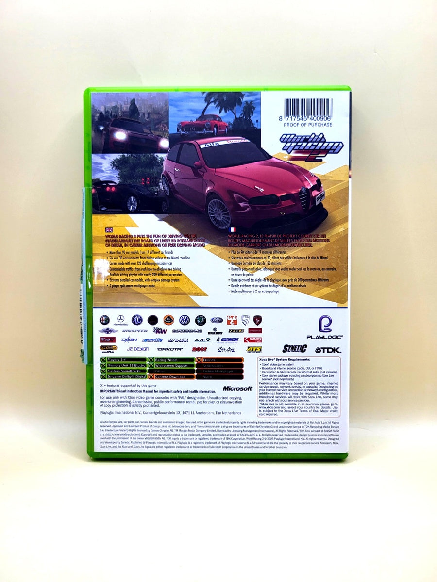 World Racing 2 - Xbox Original