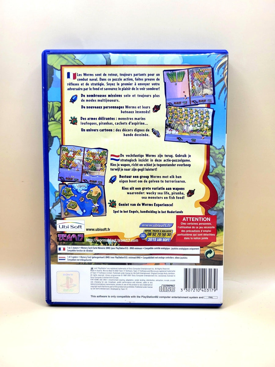 Worms Blast (Geen Boekje) - PlayStation 2 - PS2