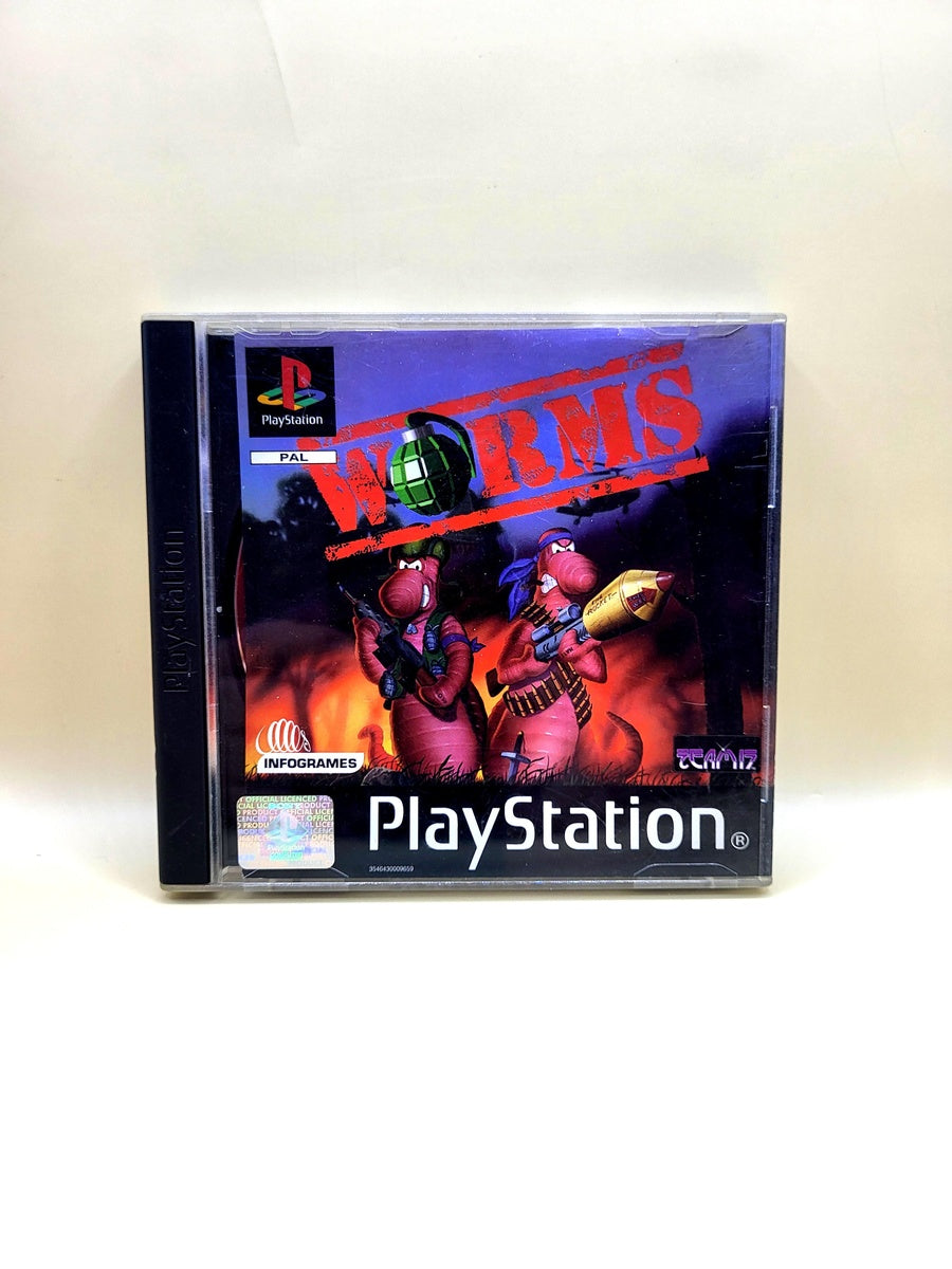 Worms (No Manual) - PlayStation 1 - PS1