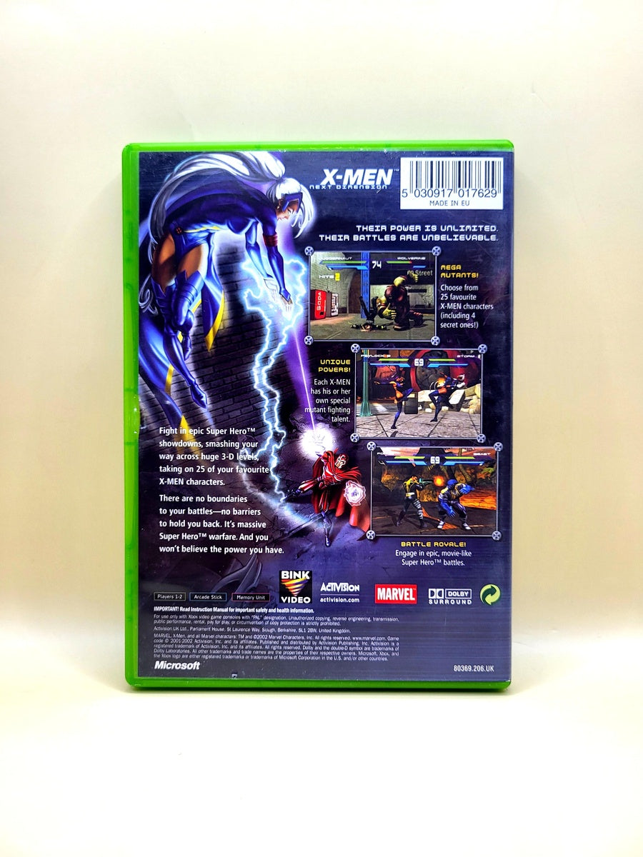 X Men Next Dimension (No Manual) - Xbox Original