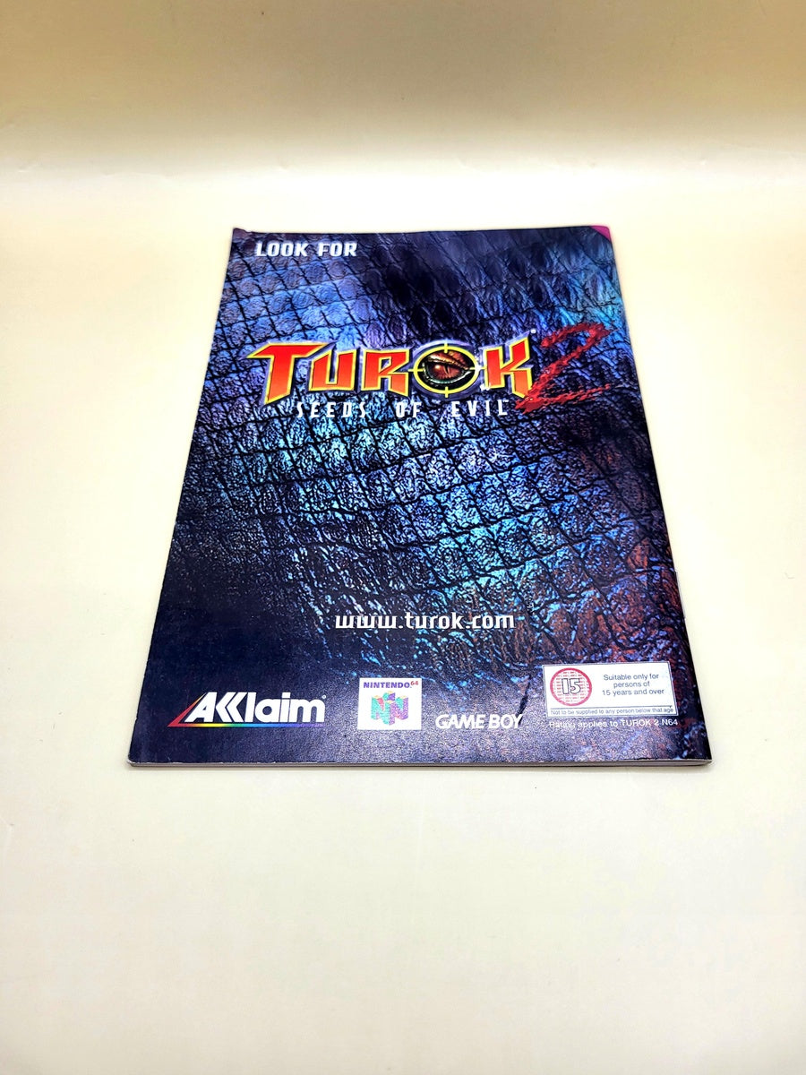 XG 2 Extreme G 2 Manual - Nintendo 64 - N64