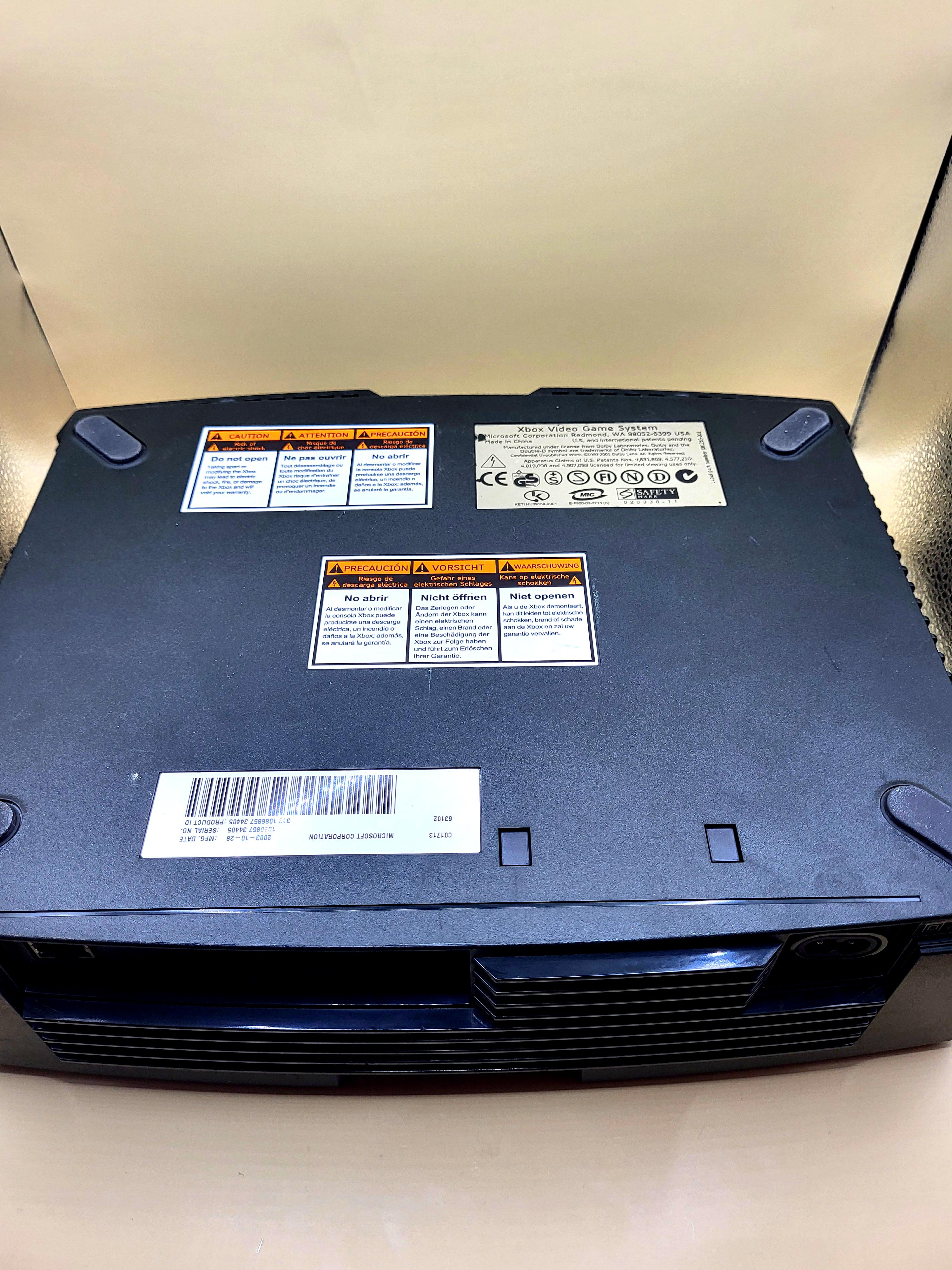 Xbox Original Console Xbox Classic Achterkant