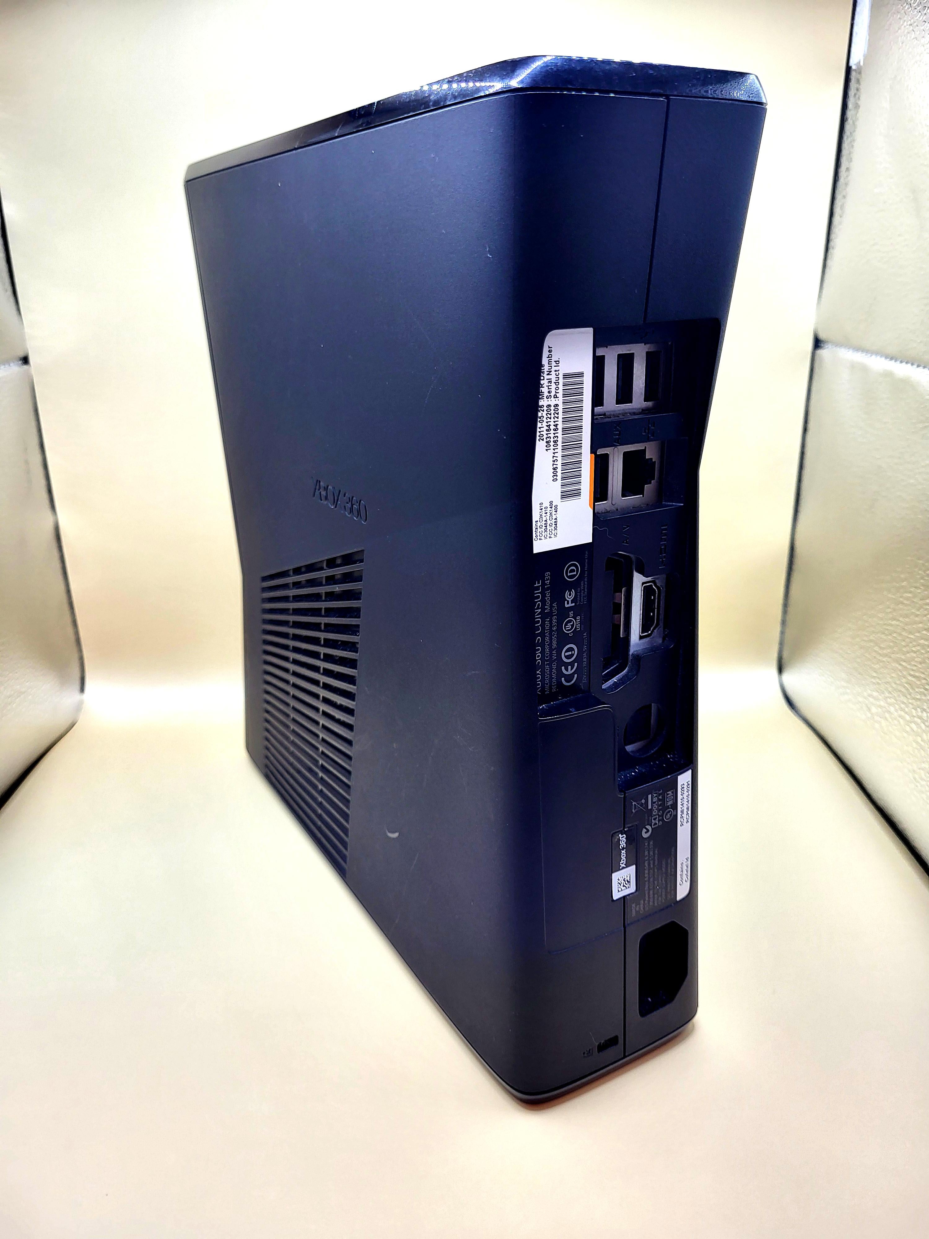 Xbox 360 S Slim Console Zwart