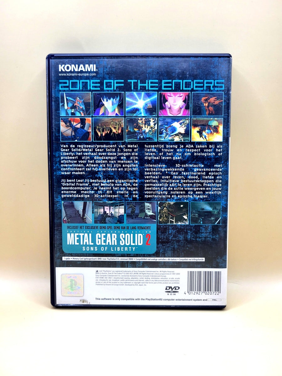 Zone Of The Enders - PlayStation 2 - PS2