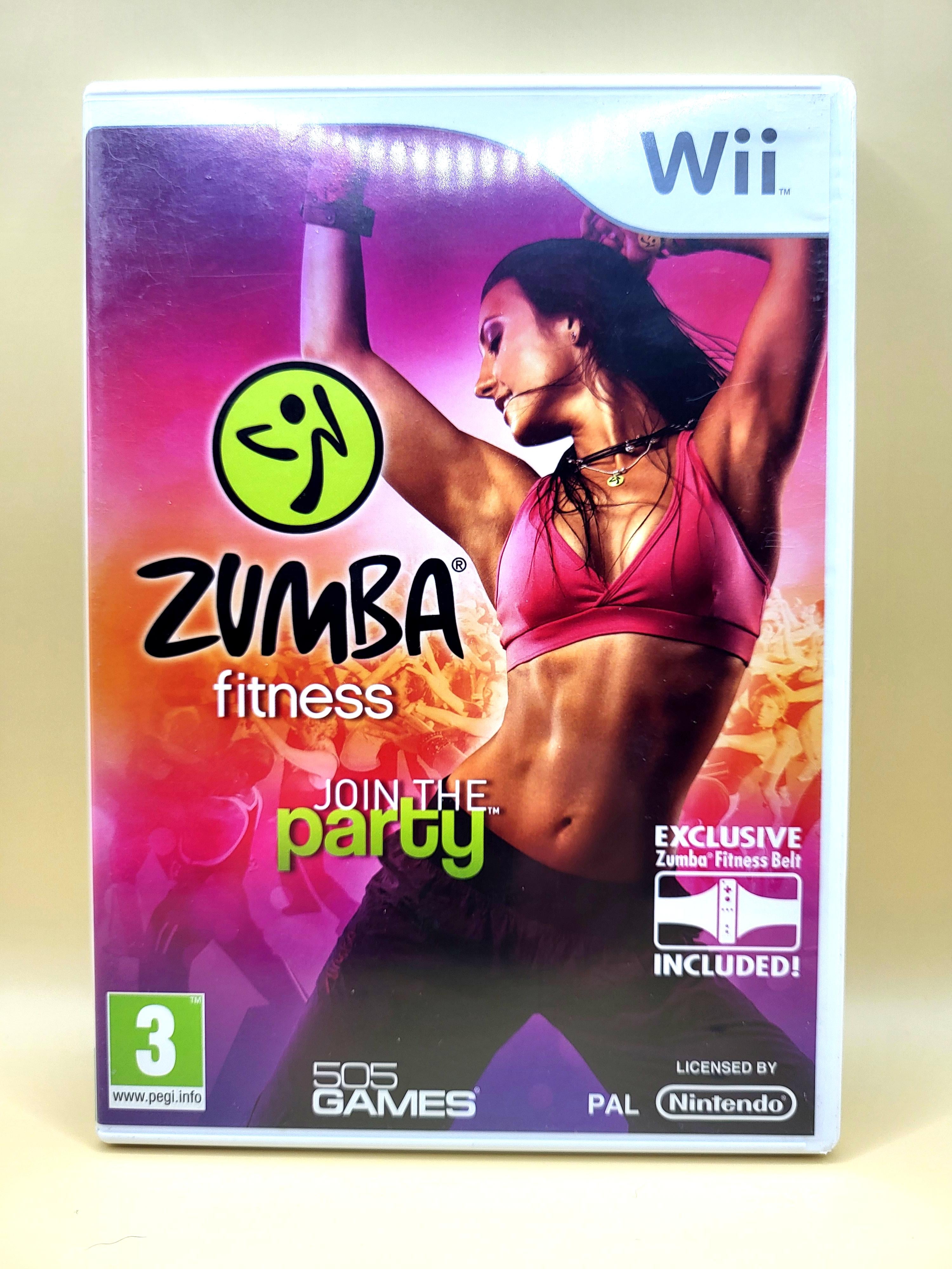 Zumba Fitness Game Only Geen Boekje Nintendo Wii Voorkant