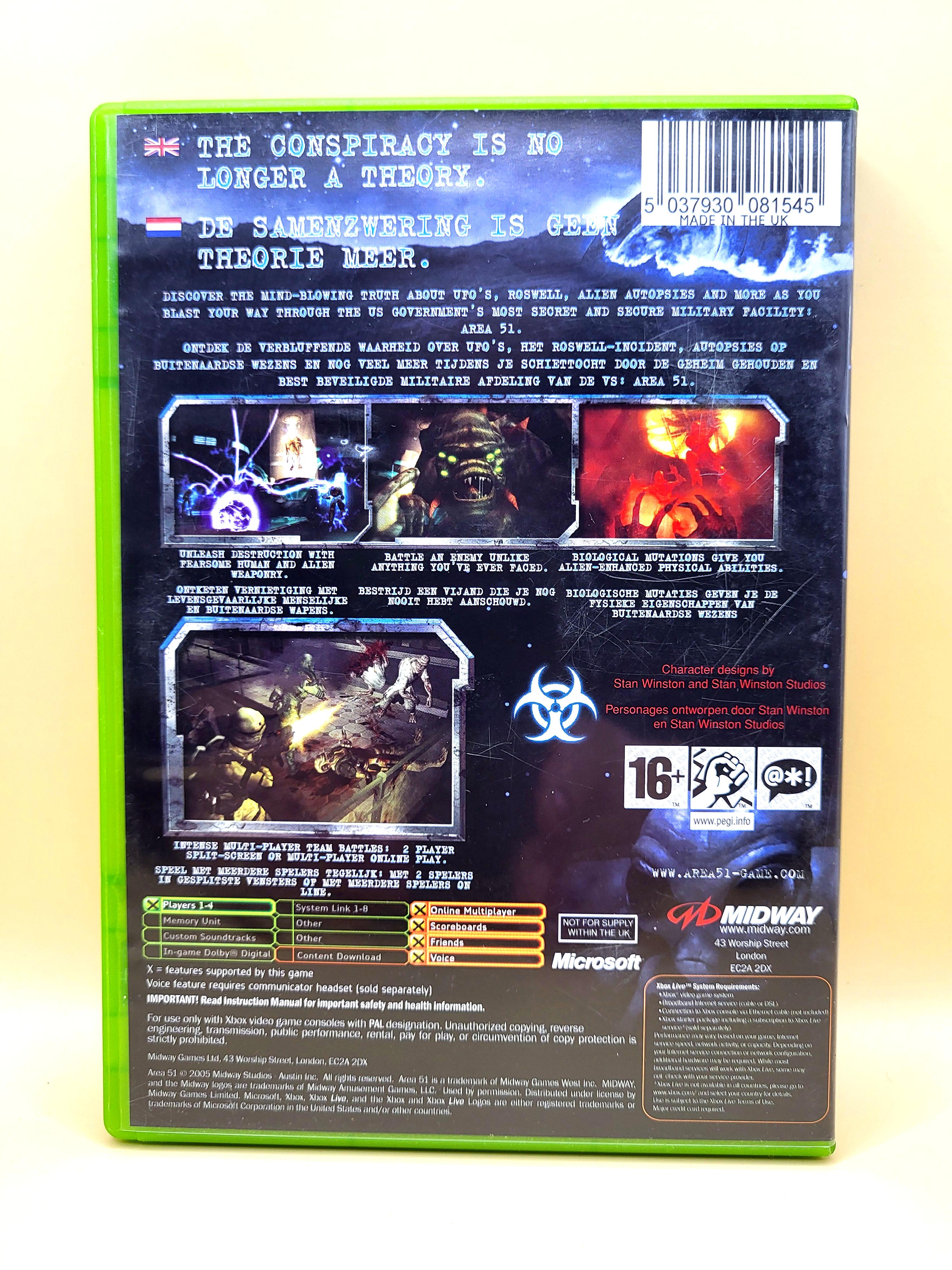 Area 51 - Xbox Original