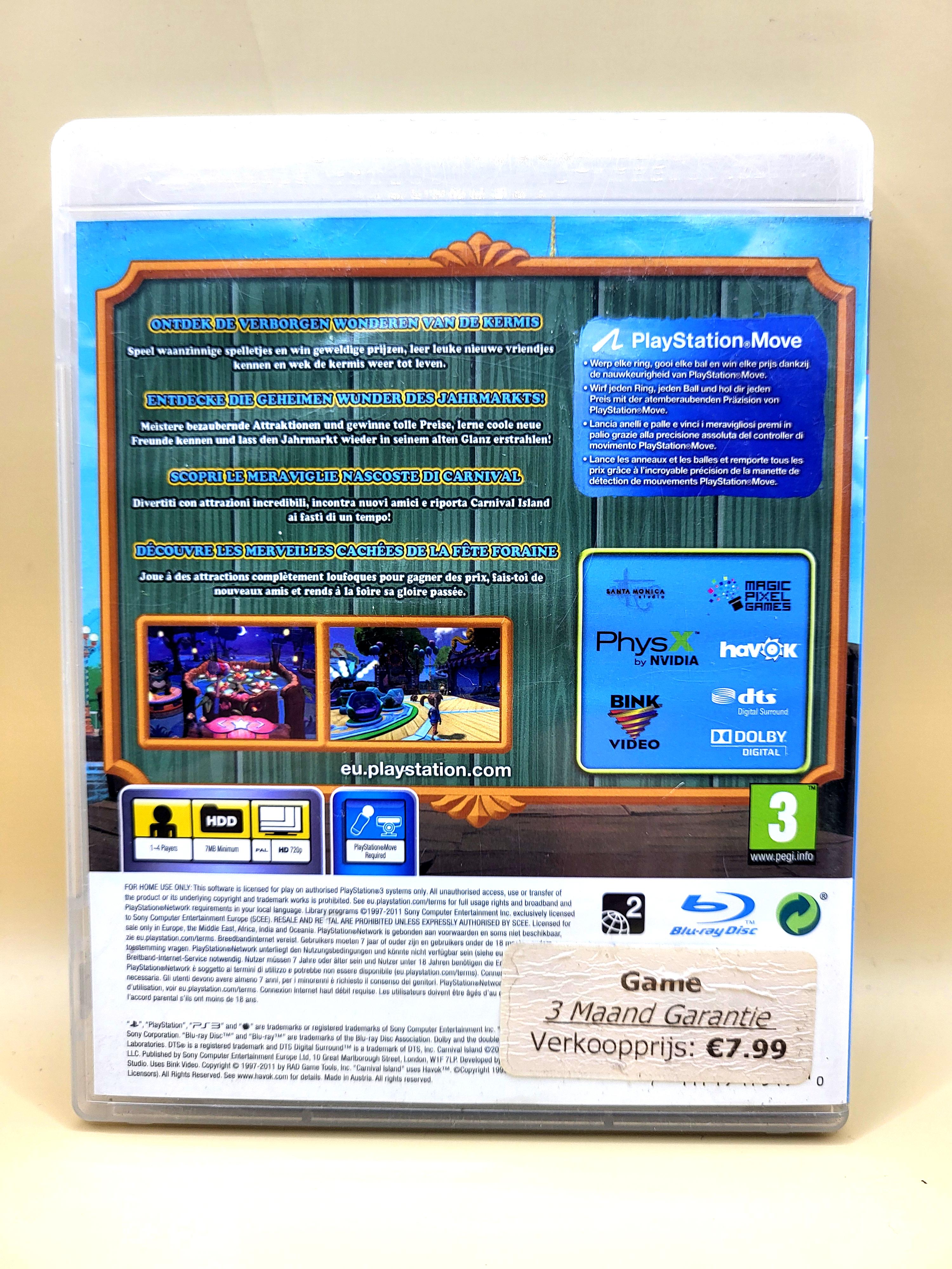 Carnival Island - PlayStation 3 - PS3